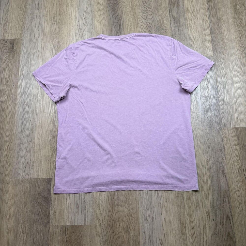 Marine Layer Shirt Mens XL Purple Solid Crewneck Tee T-Shirt Modal Cotton Casual - Picture 6 of 10